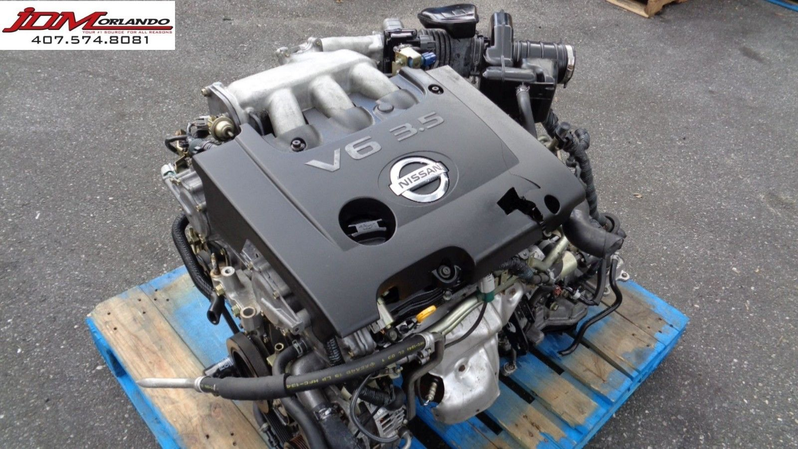 02 03 04 Infiniti I35 3 5l Twin Cam V6 Engine JDM VQ35DE