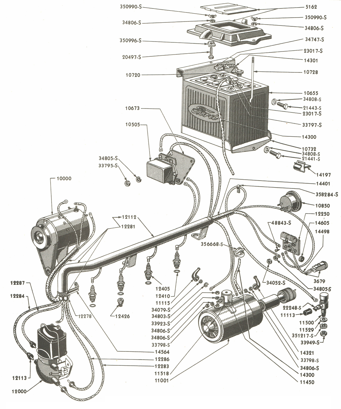 1950 Ford 8n Tractor Firing Order Wiring And Printable