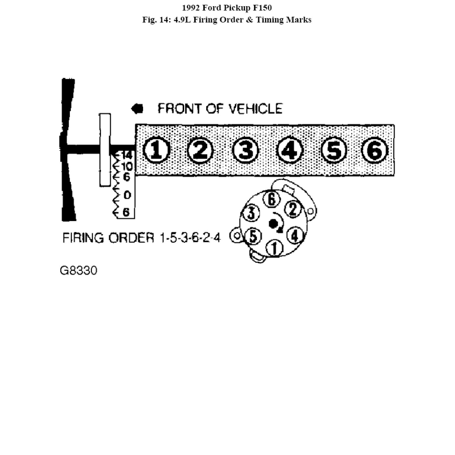 1990 Ford F150 4 9 Firing Order Wiring And Printable