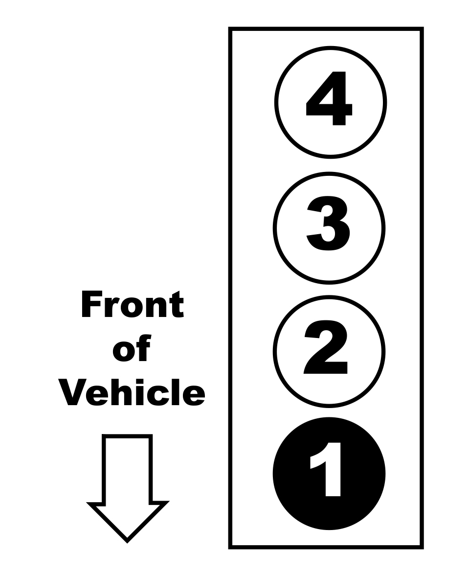 2 0L 4 cylinder Audi Firing Order Ricks Free Auto Repair Advice Ricks