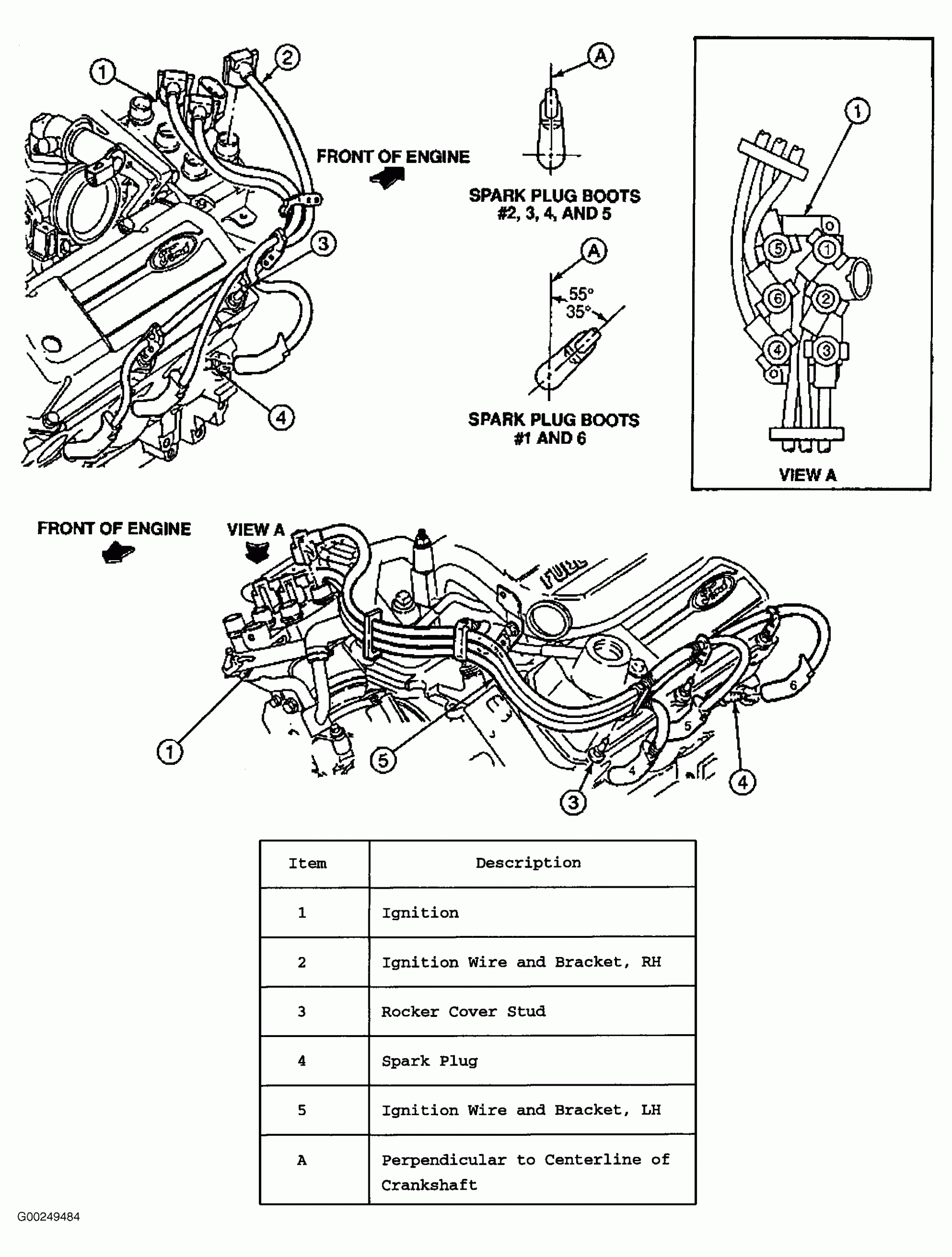 2001 Ford Windstar 3 8 Firing Order Ford Firing Order