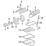 2003 Ford Explorer Sport Trac Cover Valve CYLINDER 6 0 LITER TURBO