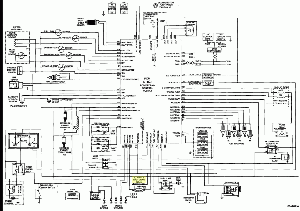 2006 Jeep Grand Cherokee 3 7 Engine Wiring Diagram