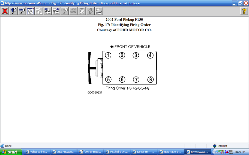 2007 Ford F150 Firing Order 4 6 Wiring And Printable