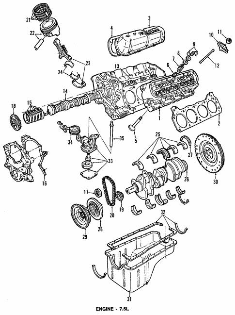 350 5 7 Exterior Engine Diagram Fuse Wiring Diagram