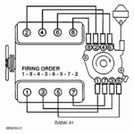 454 Chevy Firing Order each Sid Of Distributer