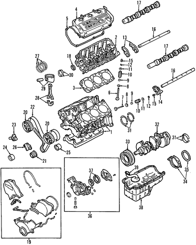 ENGINE For 1997 Dodge Stratus