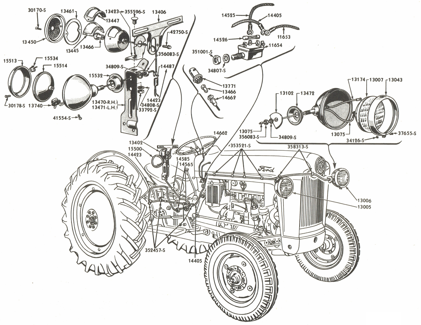 Firing Order For 1953 Ford Jubilee Tractor Ford Firing Order