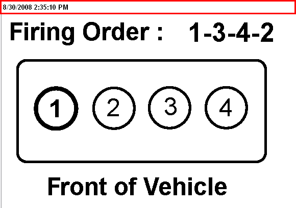 Firing Order For A 1999 Volkswagen Jetta