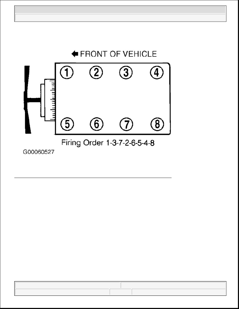 Firing Order On A 5 4 L Ford Engine Wiring And Printable