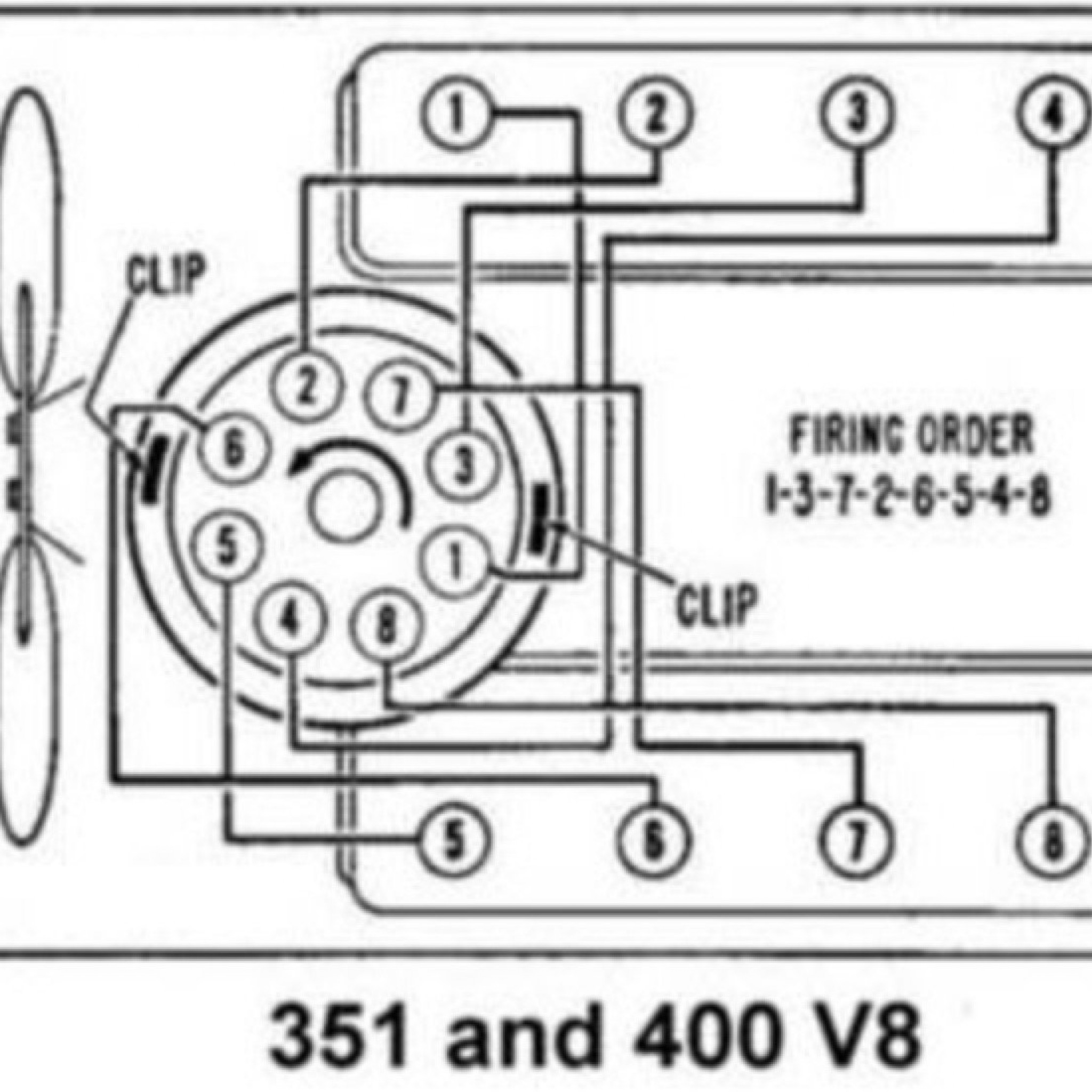 Ford 289 302 5 0 390 406 460 351 4 8 5 8 Firing Order Youtube 