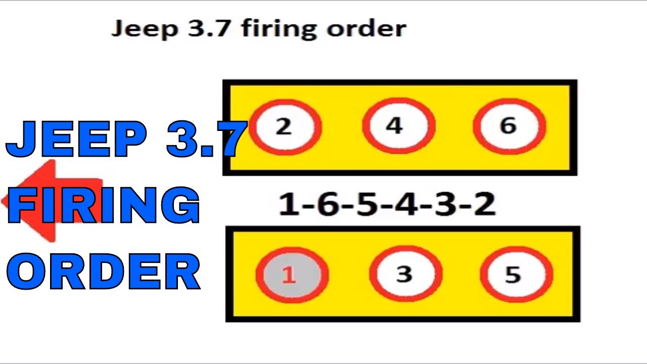 Ford 3 7 Firing Order Wiring And Printable