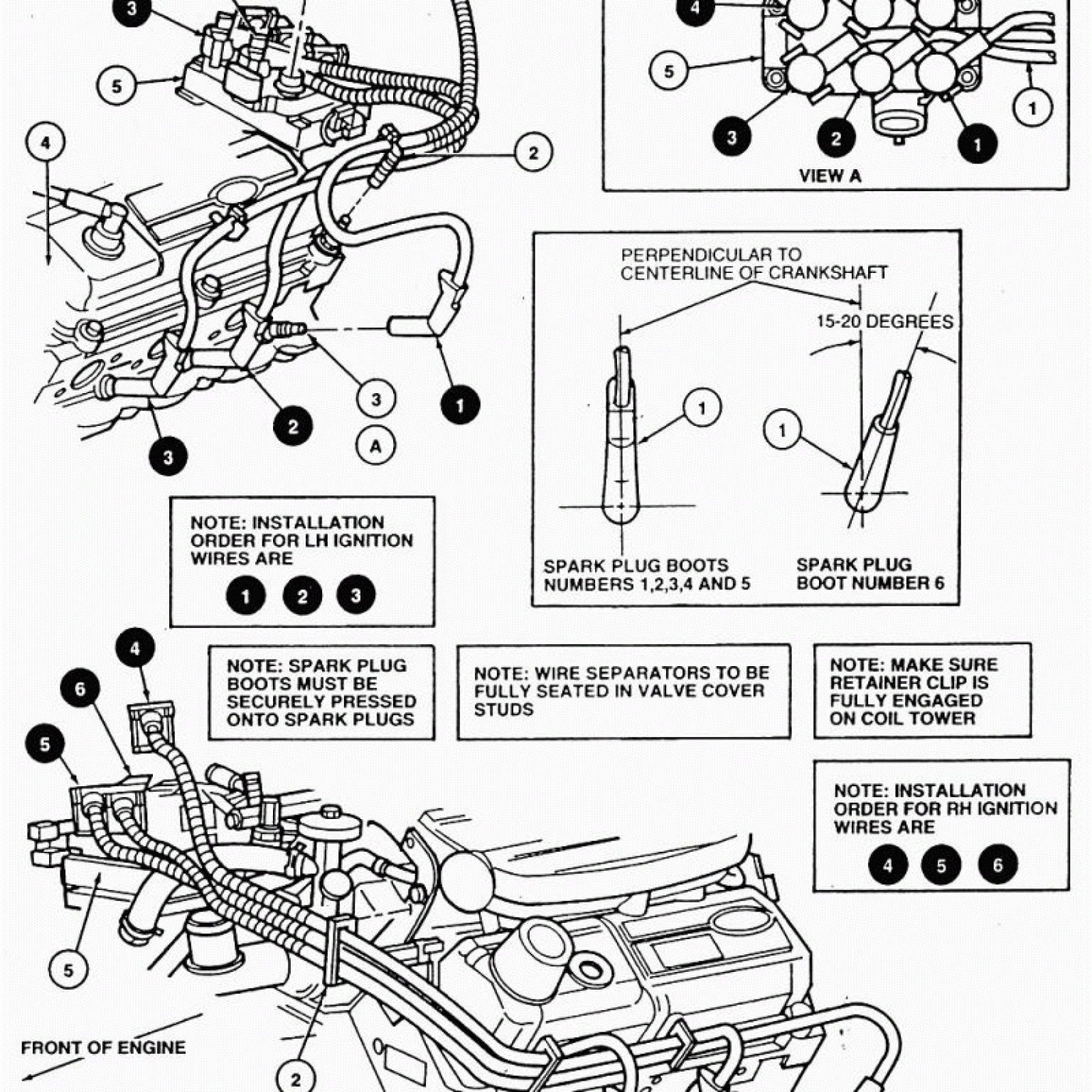 Ford 4 2 Firing Order Diagram Ford Firing Order Printable Calendar