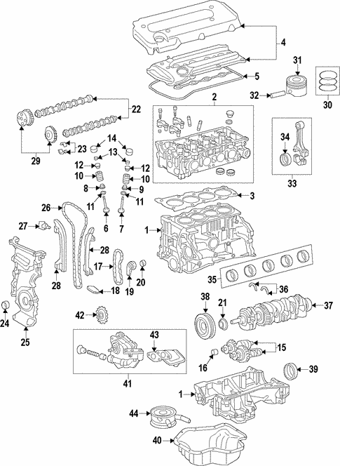 Genuine OEM Engine Parts For 2003 Toyota Camry LE Olathe Toyota Parts 