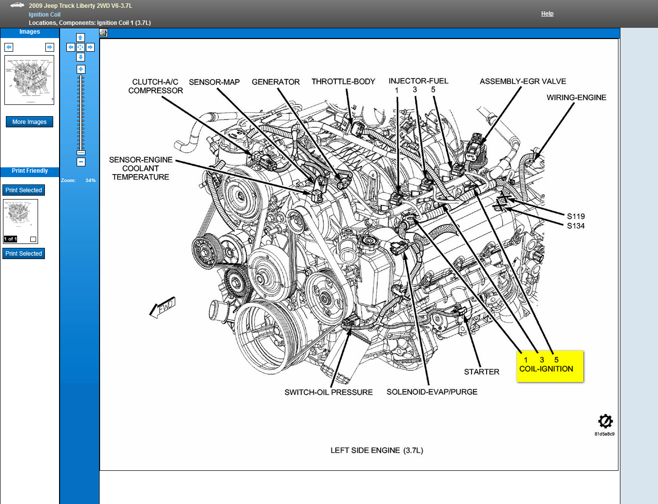 Jeep Liberty 3.7 Engine Firing Order