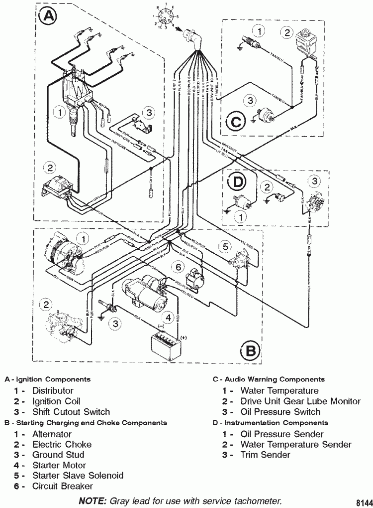 Mercruiser 3 0 Firing Order Diagram