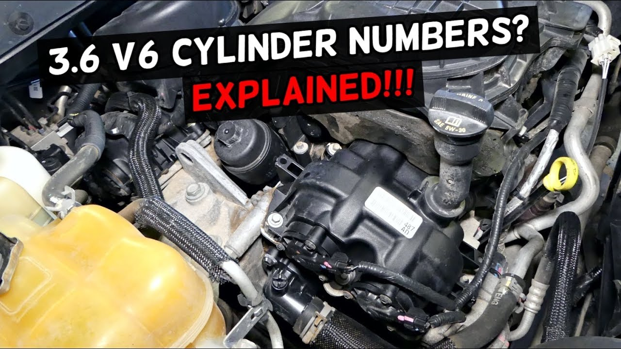 PENTASTAR 3 6 V6 CYLINDER NUMBERS NUMBERING DODGE CHRYSLER JEEP YouTube