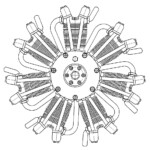 Plan 7 Cylinder Radial Engine Martin Ohrndorf Modellbau Technik