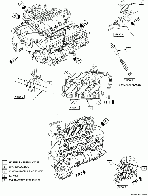 WHAT IS THE CORRECT FIRING ORDER FOR A 94 PONTIAC GRAND AM IT HAS A 3 