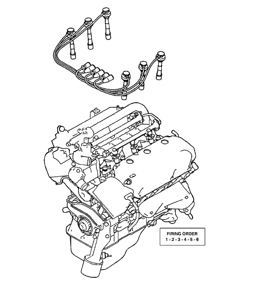 What Is The Firing Order For Pajero 3 5 V6 Please