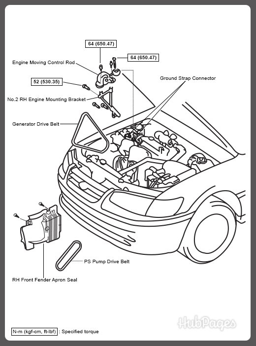  XT 5123 Toyota Camry V6 Engine Diagram Schematic Wiring