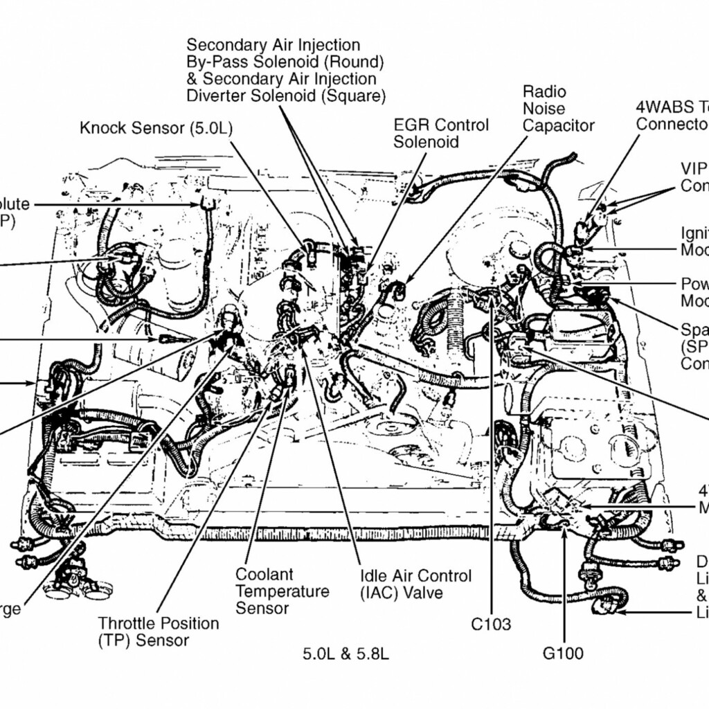 1990 Ford F150 5 0 Firing Order Wiring And Printable