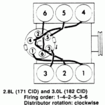 1991 Ford Aerostar Firing Order 3 0 V6 Vulcan with 4 Speed Auto