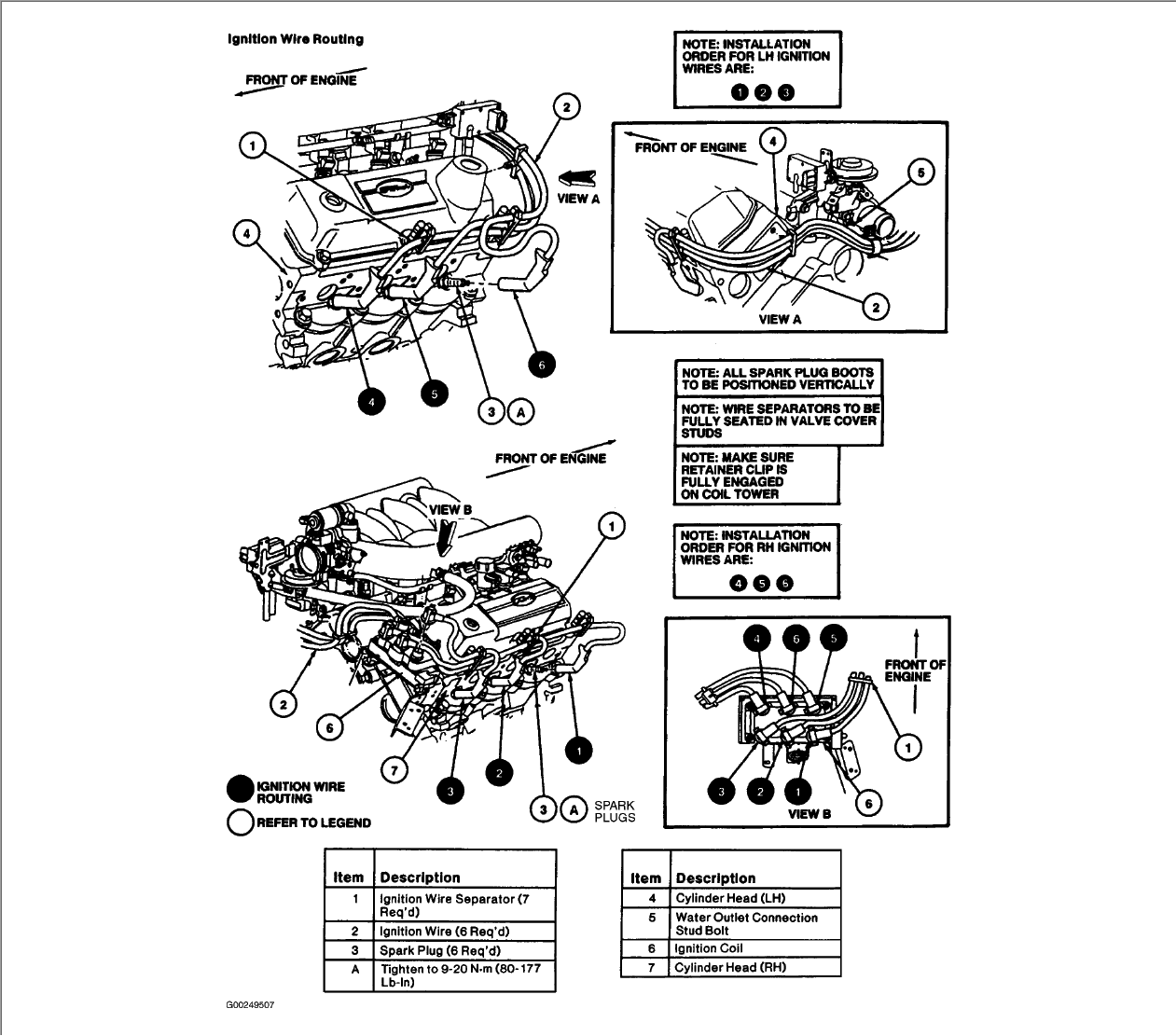 2003 Ford Windstar Spark Plug Firing Order Wiring And Printable