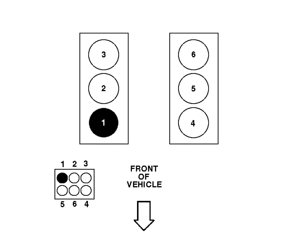 454 Engine Firing Order Diagram