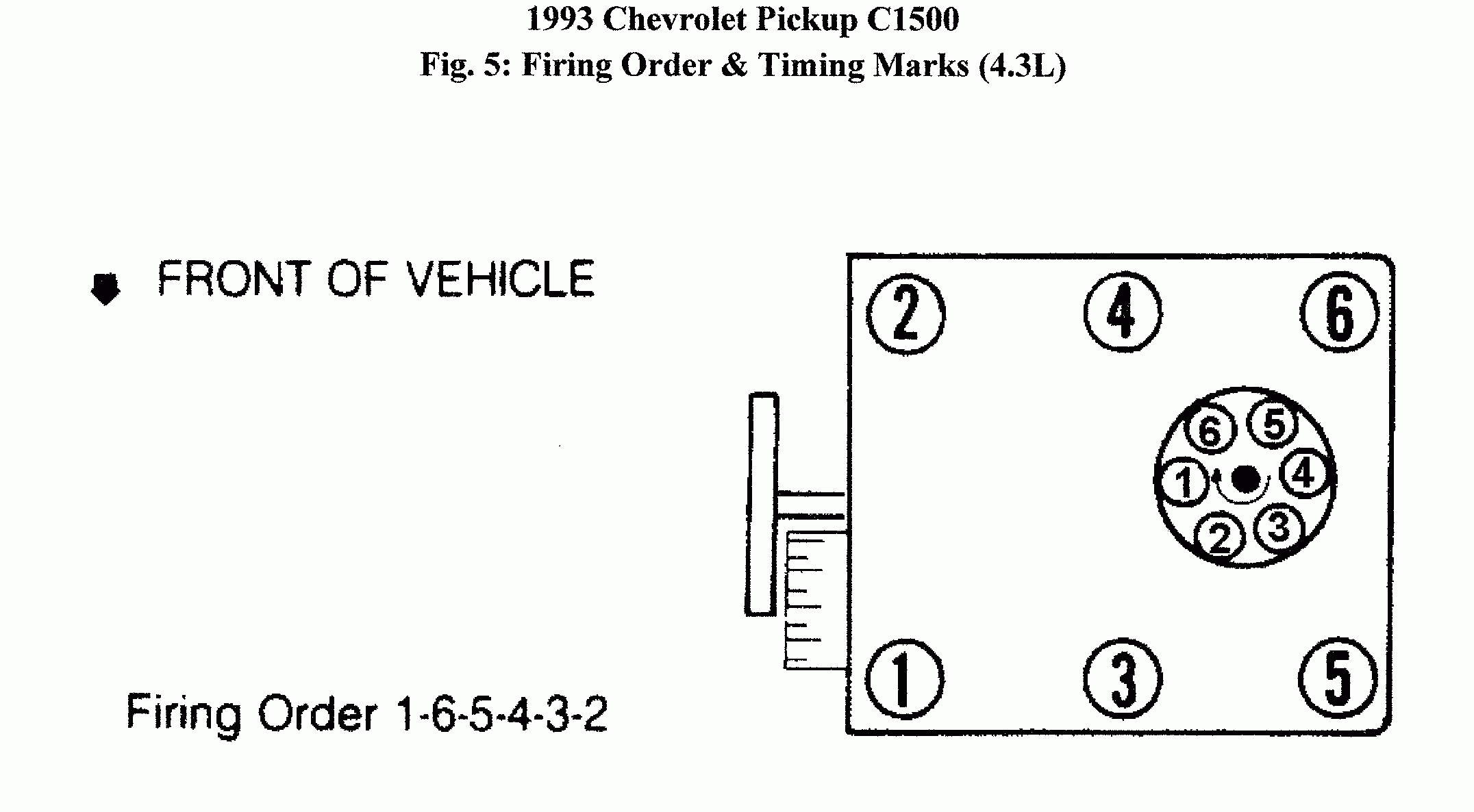 93 Chevy 1500 4 3 Firing Order 2022 Firing order