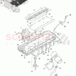 Aston Martin DBS V12 Engine Lubrication Parts Scuderia Car Parts