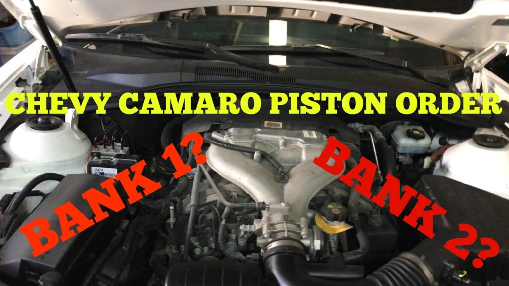 Chevy Camaro 3 6 Piston Order YouTube