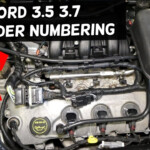 CYLINDER ORDER FORD 3 5 3 7 EDGE FLEX TAURUS FUSION MKX DURATEC 3 5