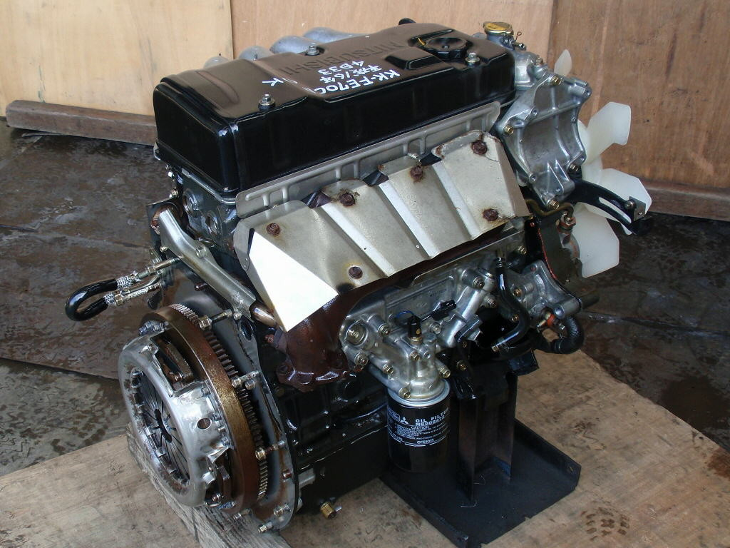 Diesel Mitsubishi Canter Engine Japan Original Complete Car Engine