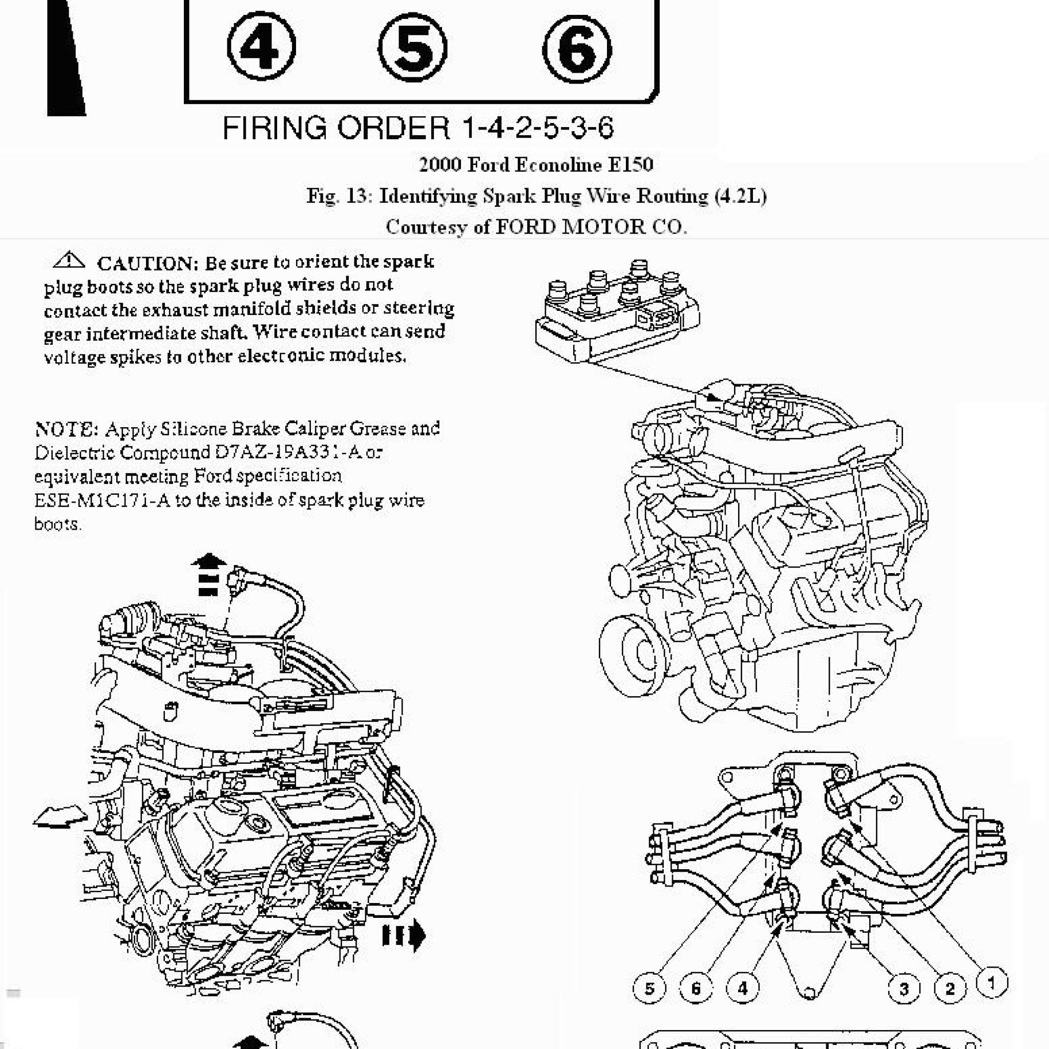 Firing Order For A 2022 Freestar 4 2 L 2022 Firing order