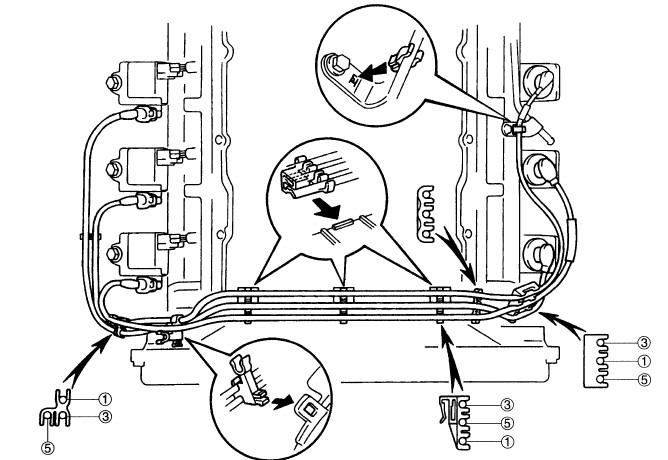 I Am Trying To Find Out How To Install The Plug Wires For 2001 Toyota 