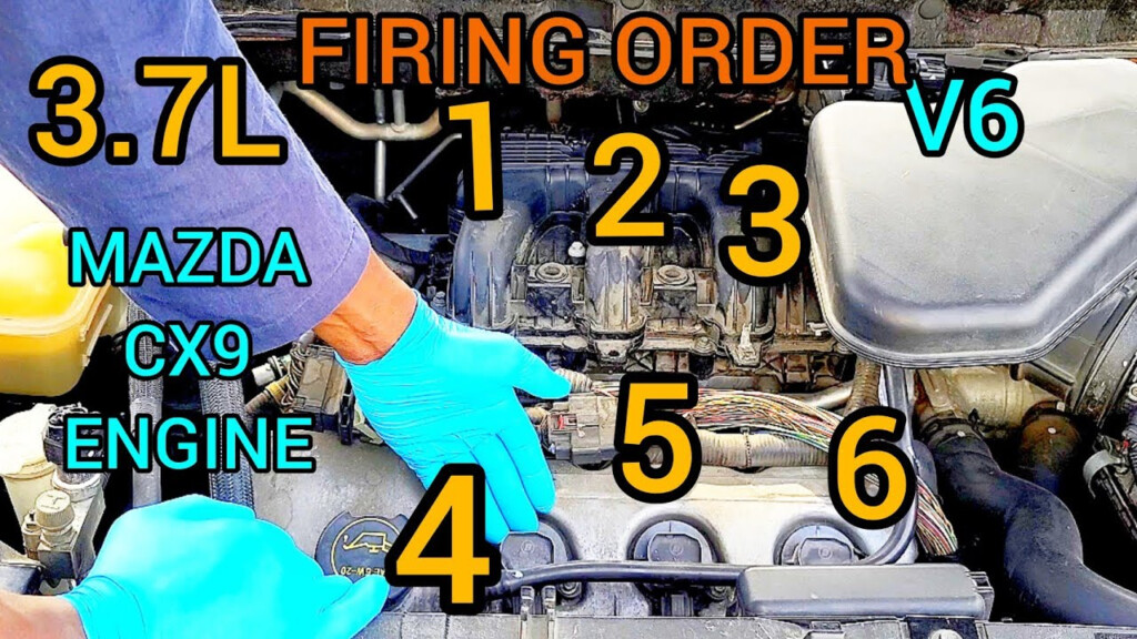 Mazda Cx9 Engine Firing Order 3 7L V6 Year 2009 YouTube