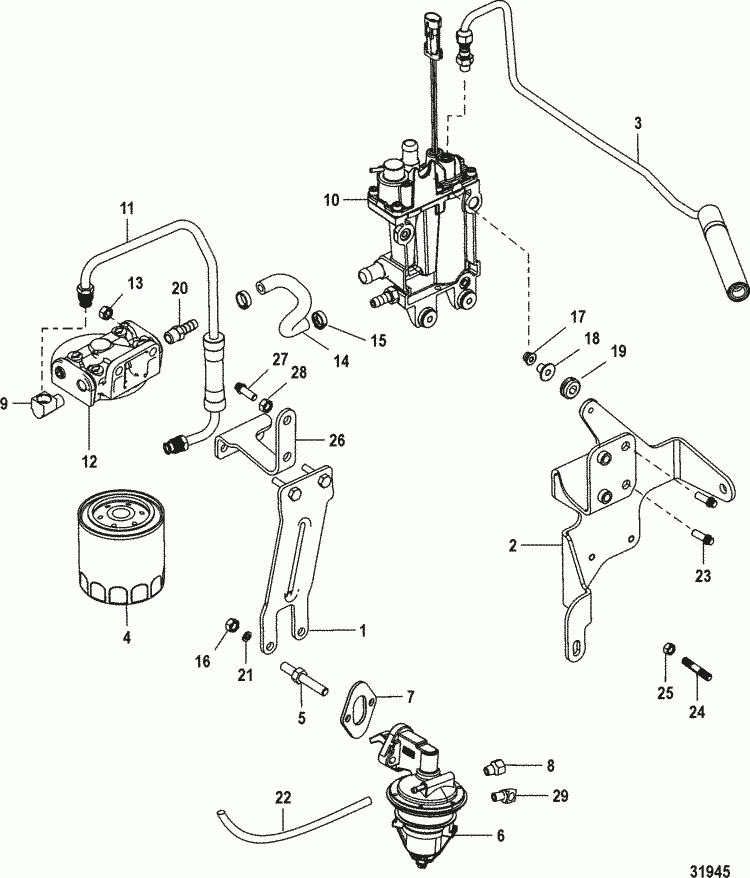 Mercruiser 3 0 Firing Order Diagram