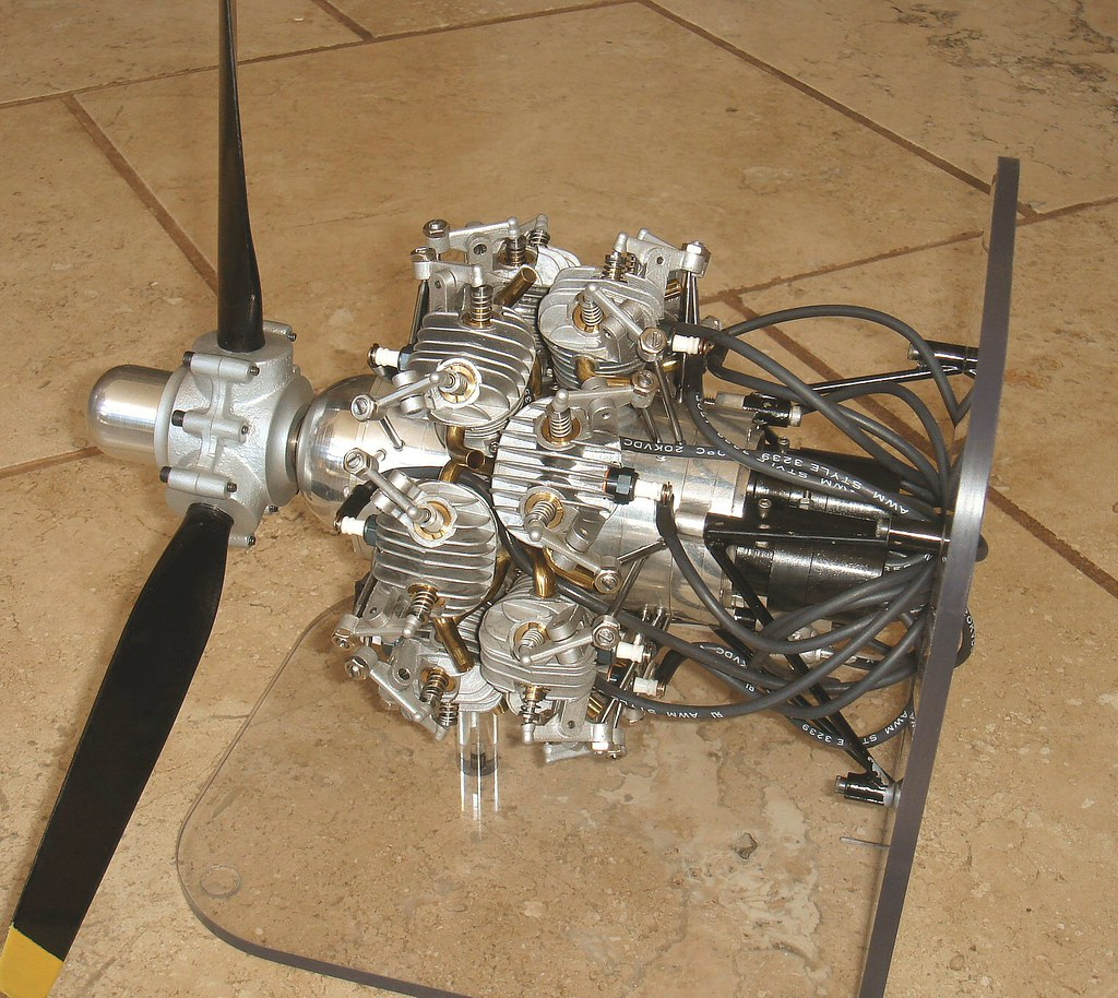Morton M14 Supercharged 14 Cylinder Radial Engine By Denni Flickr