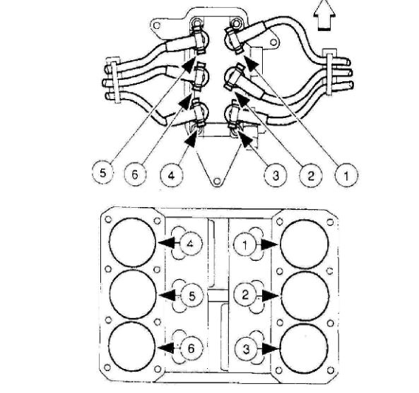 06 Nissan Xterra 4 0 Firing Order 2023 Firing order