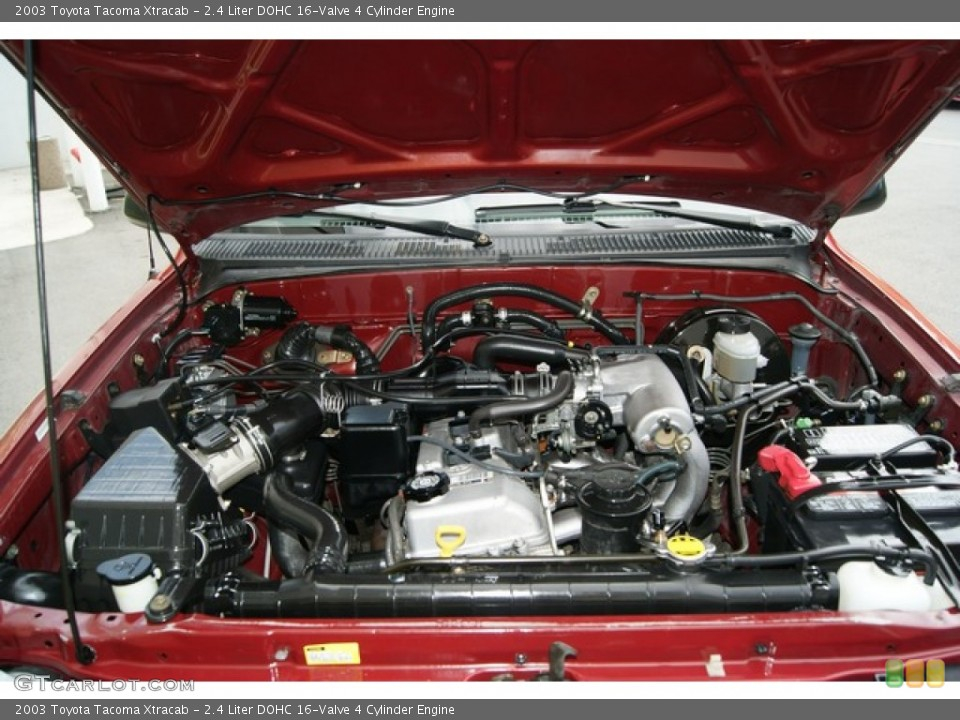 2 4 Liter DOHC 16 Valve 4 Cylinder Engine For The 2003 Toyota Tacoma 