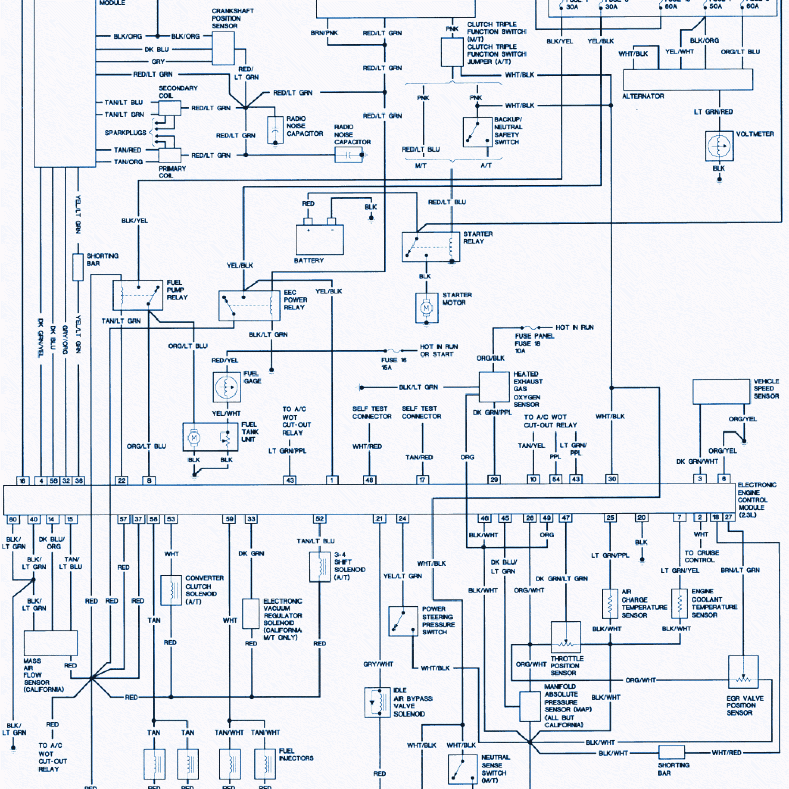 2003 Ford Ranger 2 3 Firing Order Wiring And Printable