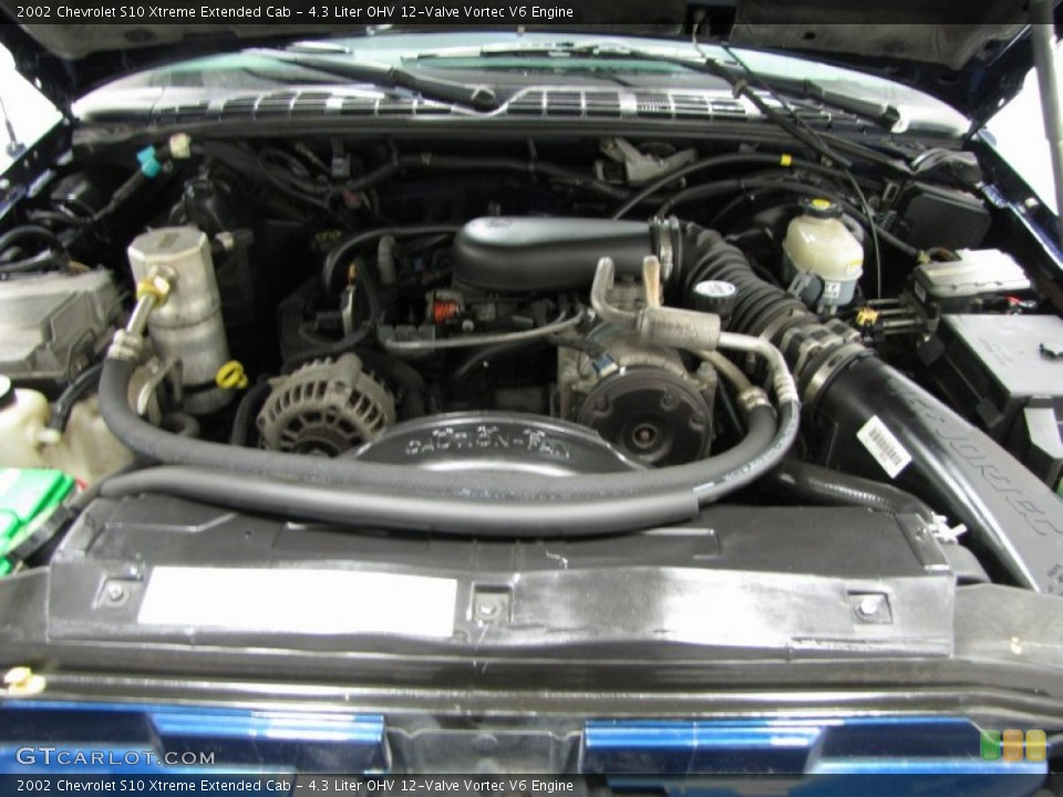 4 3 Liter OHV 12 Valve Vortec V6 Engine For The 2002 Chevrolet S10 