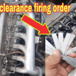 6 Cylinder Engine Tappet Clearance Firing Order Isuzu Engine YouTube