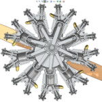 9 Cylinder Radial Engine Clipart 25 Free Cliparts Download Images On