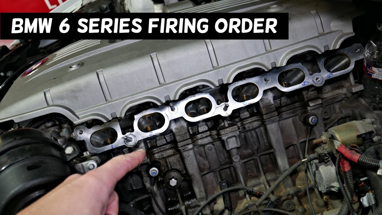 BMW 6 SERIES E63 E64 FIRING ORDER YouTube