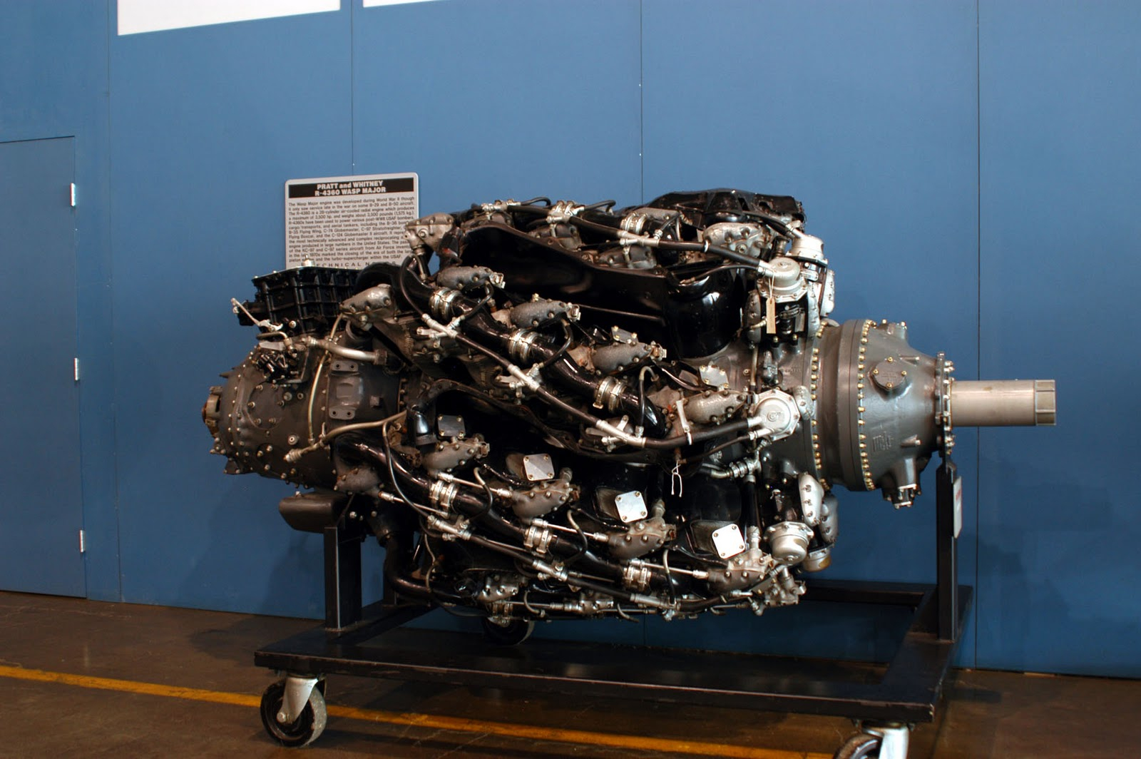 Cultura Aeron utica Pratt Whitney R4360 Um Gigantesco Motor Radial 