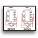 Firing Order Decal Marine Boat Dual Inboard Engines Fits Chrysler 318