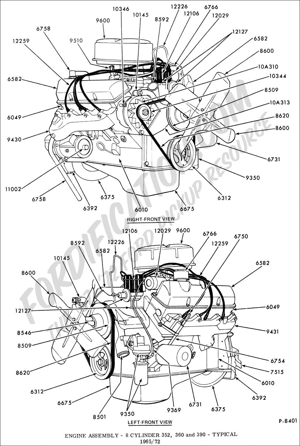 Ford 352 Firing Order Wiring And Printable