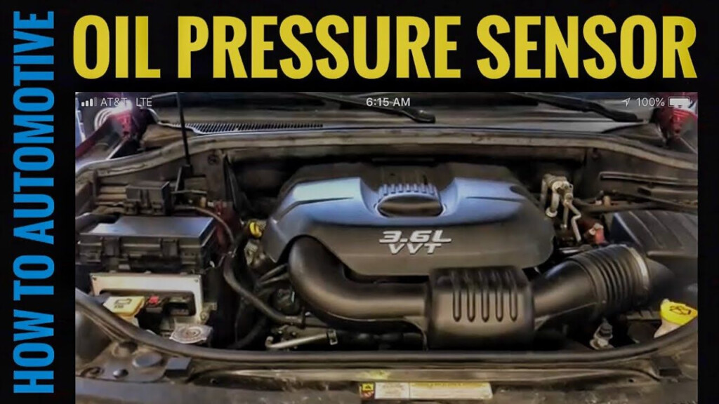 How To Replace The Oil Pressure Sensor On A 2011 2019 Jeep Grand 